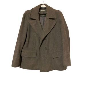 Jordan Craig Men's XL Black Bomber Jacket Casual Mid-Length